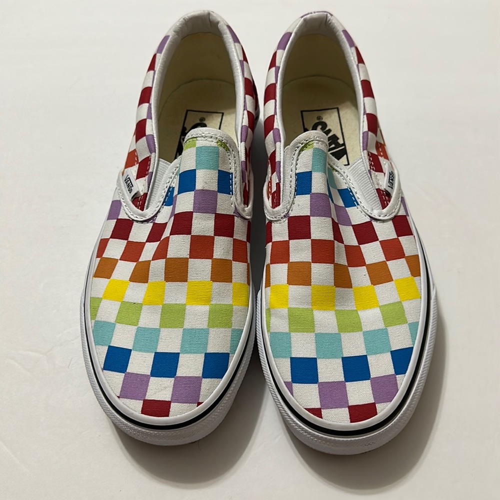Vans Checkered Slip On Sneakers